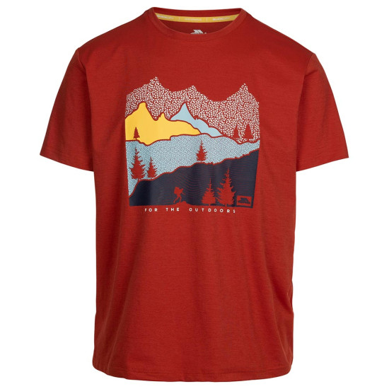 Trespass Ανδρική κοντομάνικη μπλούζα Danub Round Neck T-Shirt